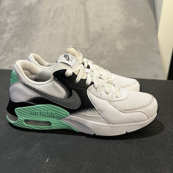 NIke Air Max Excee Womens 7.5 White Green Glow DM8346-100 Athletic Sneakers - Picture 1 of 10